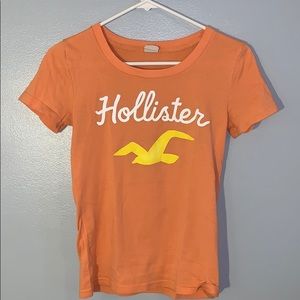 Orange Hollister Tee